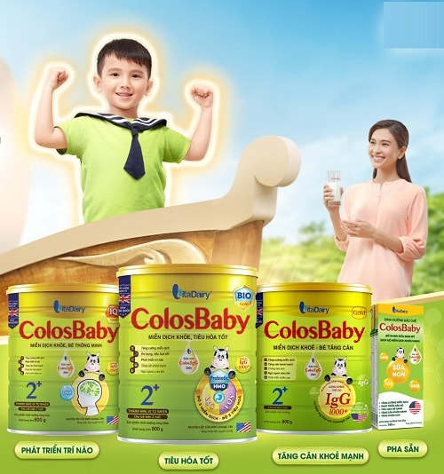 Sữa non ColosBaby được nhập khẩu từ Mỹ