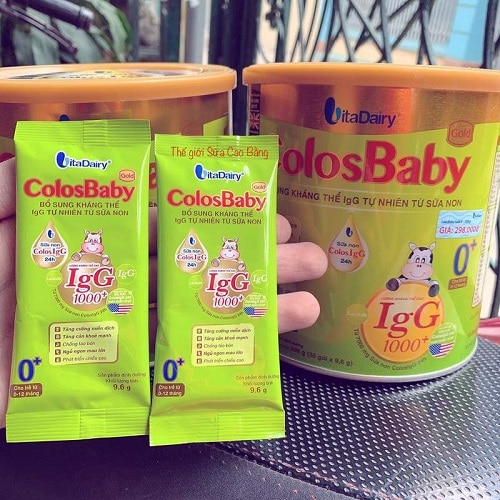 ColosBaby có công dụng kích thích vị giác, giúp bé ăn ngon miệng