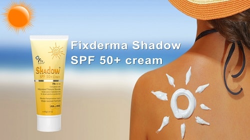 Fixderma Shadow có khả năng chống nắng, chống nước tối ưu